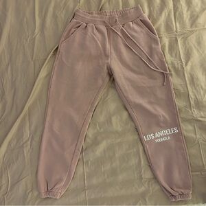 Young LA sweatpants pink small